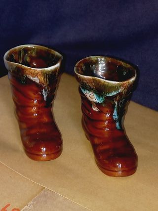 Botas Cerâmica - formato de Bota das Sete Léguas