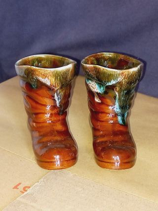 Botas Cerâmica - formato de Bota das Sete Léguas