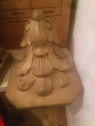 Cristo Sagrado Corazón con trono con mensula