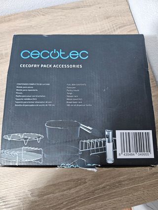 Nuevo:KIT DE ACCESORIOS CECOTEC PARA AIRFRYER
