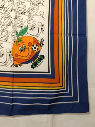 PAÑUELO DE SEDA DE NARANJITO MUNDIAL FÚTBOL 1979