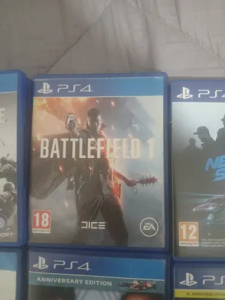 Lot de 11 giochi PS4, venduti anche singolarmente