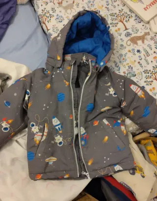 Chaqueta infantil espacio