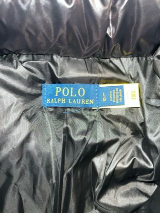Chaqueta Polo Ralph Lauren Negra Brillante