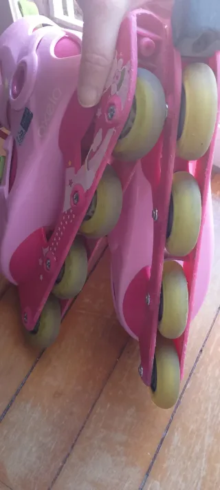 Patines Oxelo Rosas Extensibles 32-34