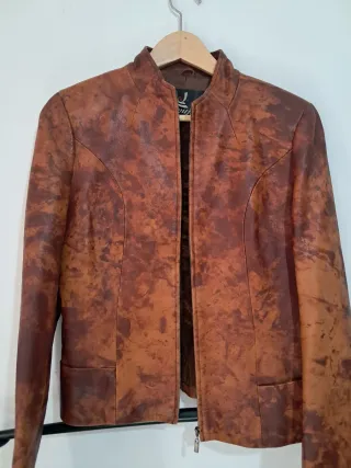 Giubbotto in pelle vintage Taglia 38