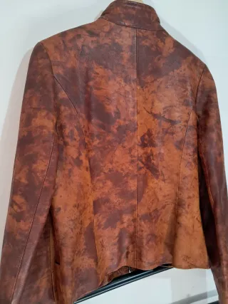 Giubbotto in pelle vintage Taglia 38