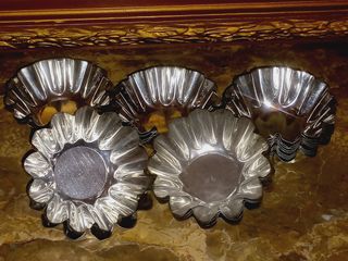 22 Formas em Aluminio para pastelaria