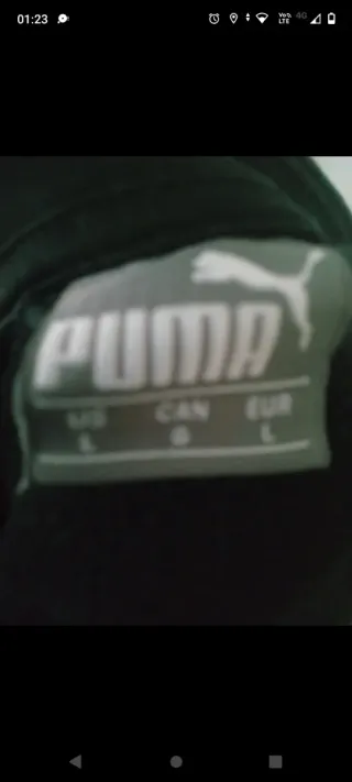 Tuta Puma felpata uomo taglia L