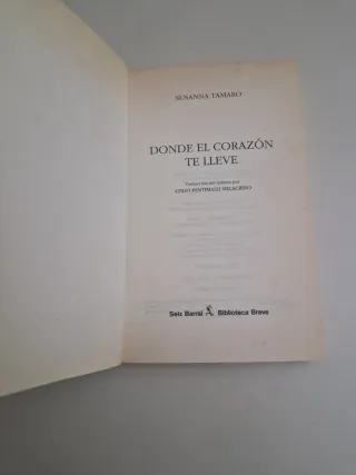 Novela: Donde el corazon te lleve