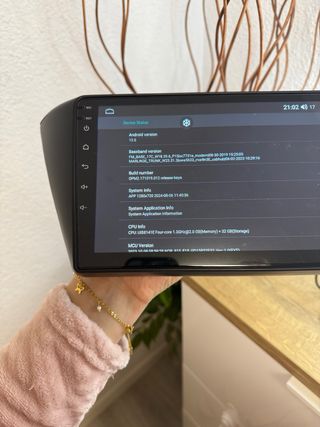 Pantalla radio de coche para Skoda Fabia