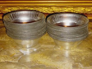 25 Formas redondas em Aluminio para pastelaria