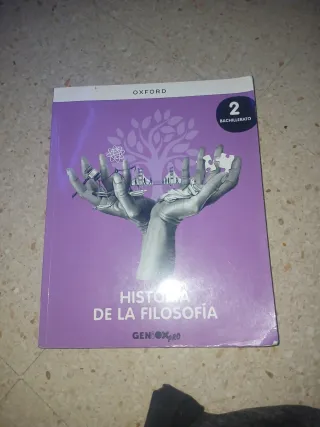 Historia de la Filosofía 2º Bachillerato. Libro...