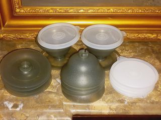 Tupperware Conjunto 6 Taças desmontaveis com tampa