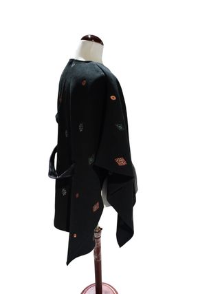 Poncho Desigual Talla Única Patchwork