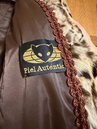 Abrigo ocelote Talla S