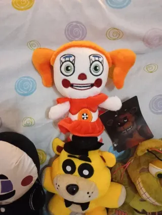 Peluche fnaf da circus baby five nights at freddys