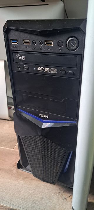 PC Sobremesa Nox Pax Negro/Azul