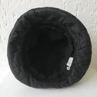 Cappello donna trapuntato nero