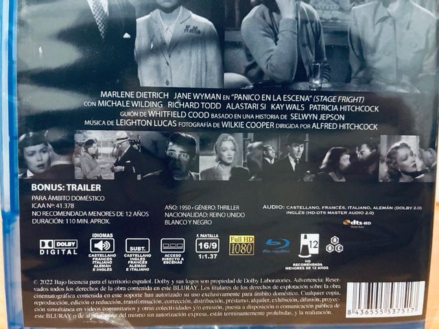 Pánico en la escena