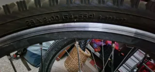 Bicicleta Montaña Roja y Naranja