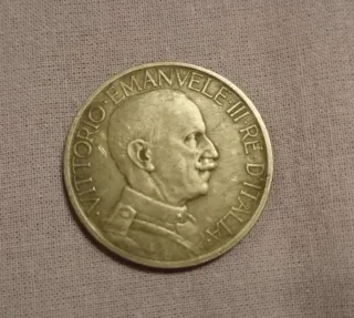 Moneta 2Lire Vittorio Emanuele III Re Italia 1925