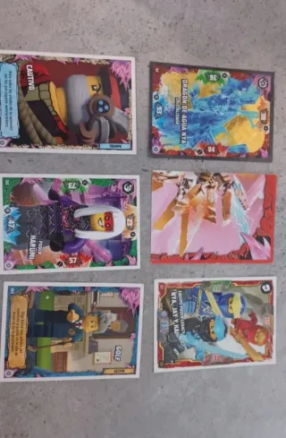 Pegatinas Paw Patrol para álbum o cartas Ninjago.