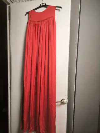 Vestido Carolina Herrera Rojo Talla Única