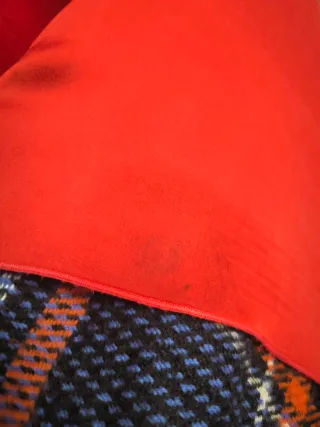 Vestido Carolina Herrera Rojo Talla Única