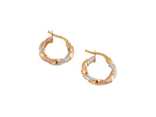 argollas oro 18k