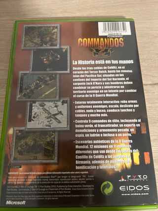 Commandos 2: Men of Courage Xbox