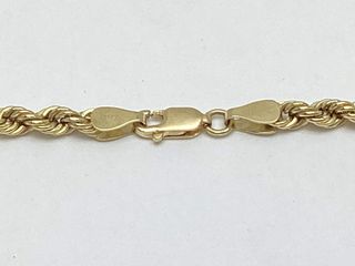 cadena oro 18k 29cm