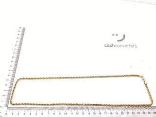 cadena oro 18k 29cm