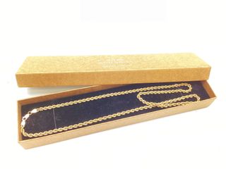 cadena oro 18k 29cm
