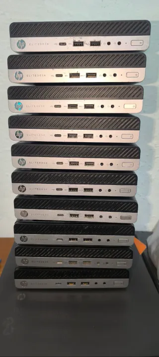 Lote 10 Mini PC HP i5 16/512GB