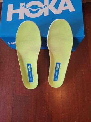 Hoka Clifton 9 Talla 42 2/3 Gris/Verde