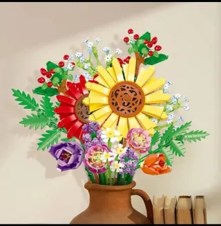 Bloco de Montar JIE STAR Flores JJ902B