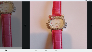 Orologio Hello Kitty con strass