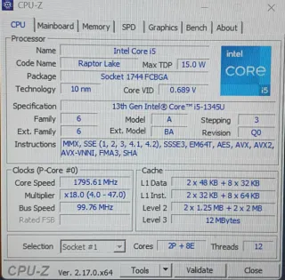 Dell 5440 i5-13Gen 16GB RAM Plata