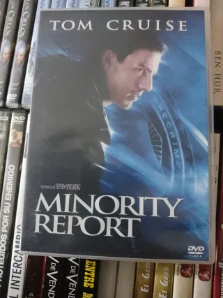 DVD Minority Report Tom Cruise Steven Spielberg