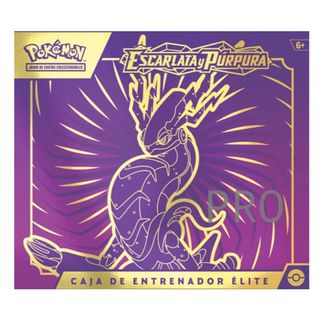 Escarlata y Púrpura 1: Caja de Entrenador de Élite Miraidon (Español)