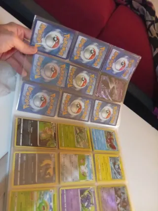 Lote cartas Pokémon y álbumes