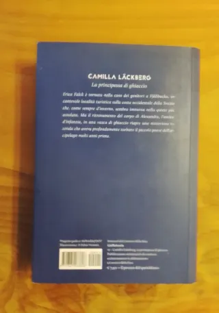 Camilla Läckberg, La Principessa Di Ghiaccio