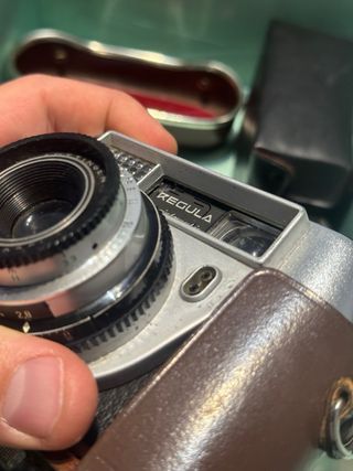 Lote 5 cámaras antiguas + Objetivo Nikon