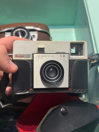 Lote 5 cámaras antiguas + Objetivo Nikon