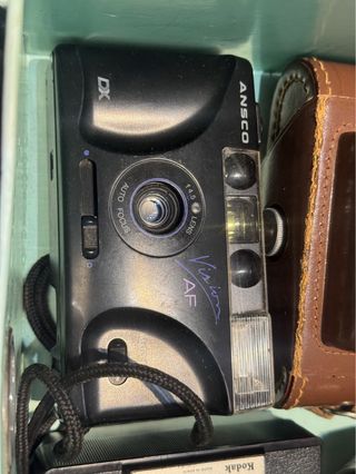 Lote 5 cámaras antiguas + Objetivo Nikon