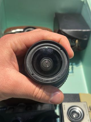 Lote 5 cámaras antiguas + Objetivo Nikon