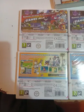 Lote 5 Juegos Nintendo 3DS Pokémon