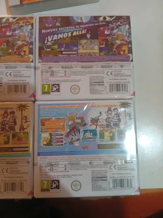 Lote 5 Juegos Nintendo 3DS Pokémon