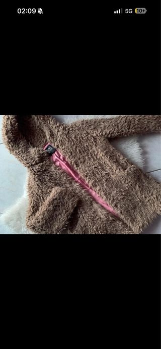 Zara Cappottino Teddy Marrone